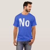 嫌だ嫌だ嫌だ Tシャツ (正面フル)