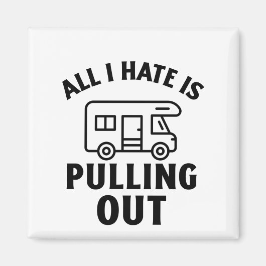 嫌なのは引っ張り出すだけだ マグネット (正面)