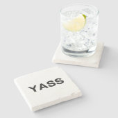 嫌なやつ ストーンコースター (横)