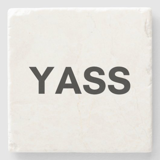 嫌なやつ ストーンコースター (正面)