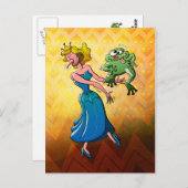 嫌なキスのプリンセス ポストカード (正面/裏面)