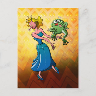 嫌なキスのプリンセス ポストカード