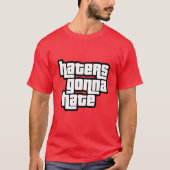 嫌な人は嫌がらせをするもの Tシャツ (正面)