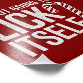 嫌な皮肉で自分を舐めたりはしない フォトプリント            (角)