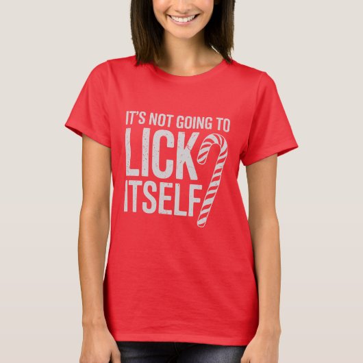 嫌な皮肉で自分を舐めたりはしない Tシャツ (正面)