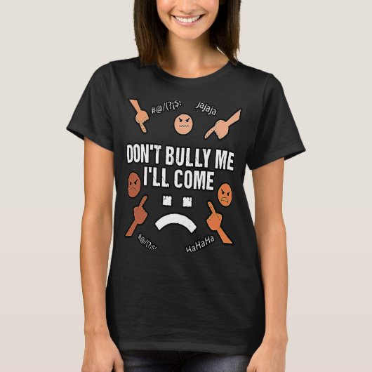 嫌みをいじめるな来い Tシャツ (正面)