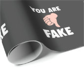 嫌みを言うことわざは偽物だ ラッピングペーパー (ロールコーナー)