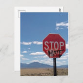 嫌ストップいはがき ポストカード (正面/裏面)