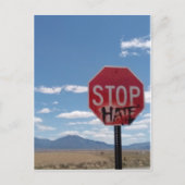 嫌ストップいはがき ポストカード (正面)