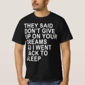 嫌与えだ Tシャツ (正面)