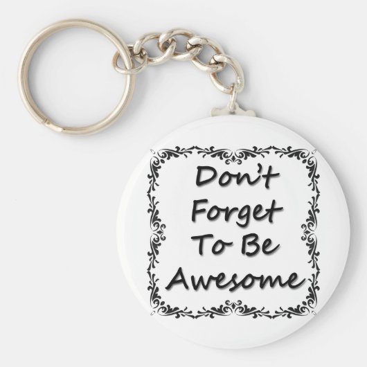 嫌忘れだ素晴らし キーホルダー (正面)