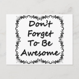 嫌忘れだ素晴らし ポストカード