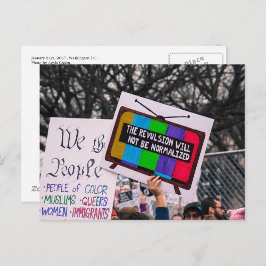 「嫌悪は正常化されない」ポストカード ポストカード (正面/裏面)