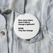 嫌悪症の恐れの変更 缶バッジ (インサイチュ)