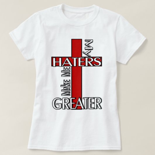 嫌悪症は私をより素晴らしくさせます Tシャツ (デザイン正面)