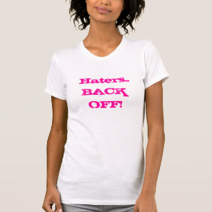 嫌悪症。.BACK OFF! Tシャツ