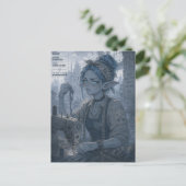 嫌悪 / 縫製女工 / 裁縫工場 ポストカード (スタンド正面)