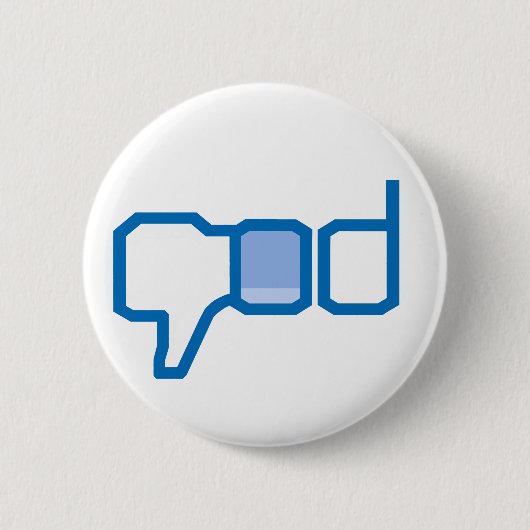 嫌気の神及び宗教! 缶バッジ (正面)