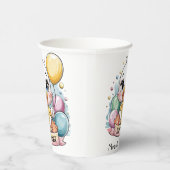 嬉しいアヒルの赤ちゃんシャワー 紙コップ (右)