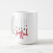 嬉しいオーナメントのマグ コーヒーマグカップ (正面左)