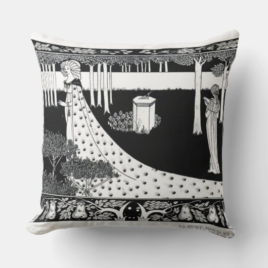 嬉しいガードのイラストレーションのLa Beale Isoudからの「 クッション (正面)