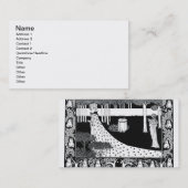 嬉しいガードのイラストレーションのLa Beale Isoudからの「 名刺 (正面/裏面)