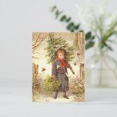 嬉しいクリスマス シーズンポストカード (スタンド正面)