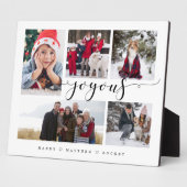 嬉しいスクリプトファミリーフォトキープサケコラージプラーク フォトプラーク (側面)