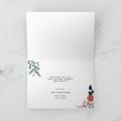 嬉しいタイプ|折られた休日の写真カード シーズンカード (内部)