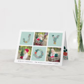 嬉しいタイプ|折られた休日の写真カード シーズンカード (正面)