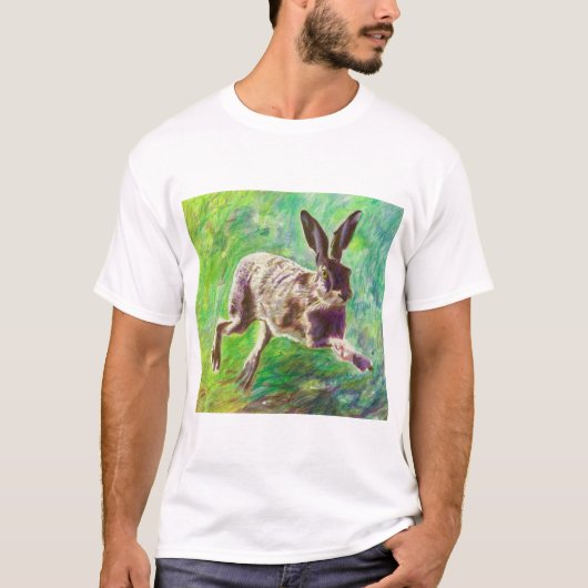 嬉しいノウサギ2011年 Tシャツ (正面)