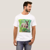 嬉しいノウサギ2011年 Tシャツ (正面フル)