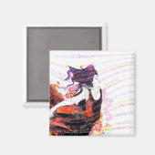 嬉しいフローマグネット、レベッカTedder マグネット (正面/裏面)