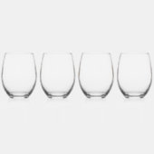 嬉しいポースク！スカンジナビアウサギ ステムなしワイングラス (右)