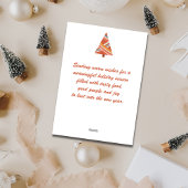 嬉しいモダンフェスティバルトナカイの写真 シーズンカード