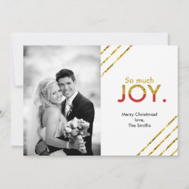 嬉しい事だ。 |クリスマス・ホリデー・フォト・カード シーズンカード