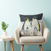 嬉しい休日の精神のコウテイペンギンの枕 クッション (椅子)