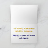 嬉しい休日はカードを望みます シーズンカード (内部)