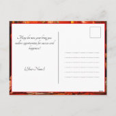 嬉しい兄弟姉妹中国の:新年のお祝い シーズンポストカード (裏面)