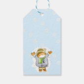 嬉しい冬猫 ギフトタグ (裏面)