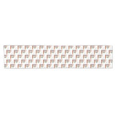 嬉しい感謝祭のヴィンテージ ショートテーブルランナー (横)