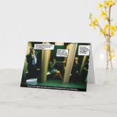 嬉しい持っています友人をありません カード (黄色い花)