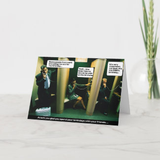 嬉しい持っています友人をありません カード