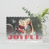 嬉しい時|の休日の写真カード シーズンカード (スタンド正面)