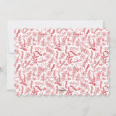 嬉しい時|の休日の写真カード シーズンカード (裏面)