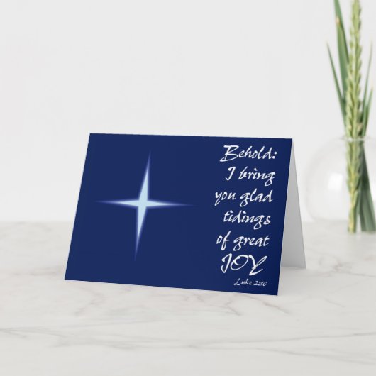 嬉しい知らせ シーズンカード (正面)