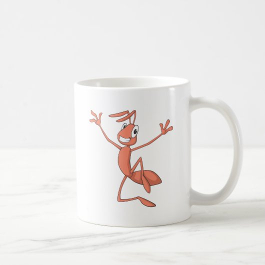 嬉しい蟻 コーヒーマグカップ (右)