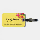 嬉しい象-自由の生命! ラゲッジタグ (裏面横)