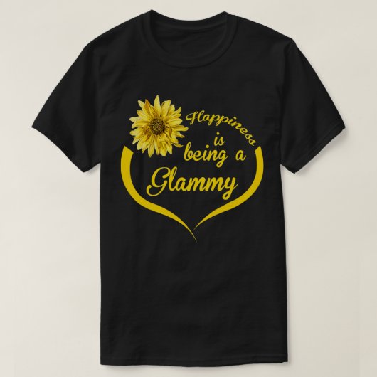 嬉しい贈り物の幸福は魅力的なプルオーバーである Tシャツ (デザイン正面)
