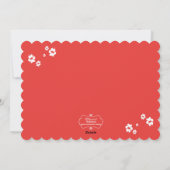 嬉しい足の休日ペット写真 シーズンカード (裏面)